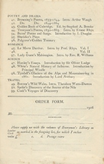 1906 Order Form