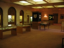 Exhibit hall in perspective